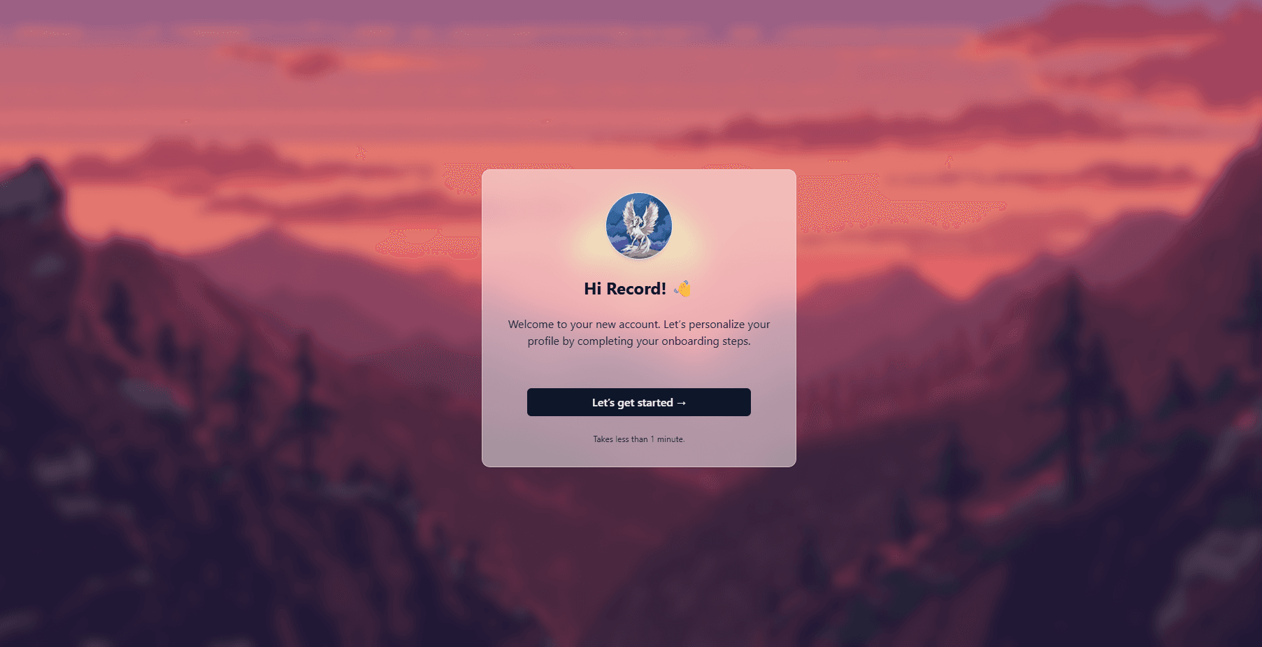 Dynamic User Onboarding Flow